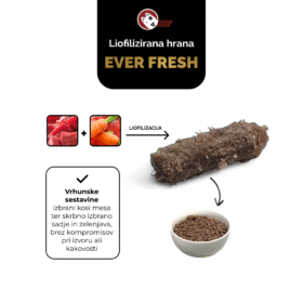 Everfresh Liofilizirana hrana Govedina 500g 10 liofilizirana hrana za pse ever shrooms