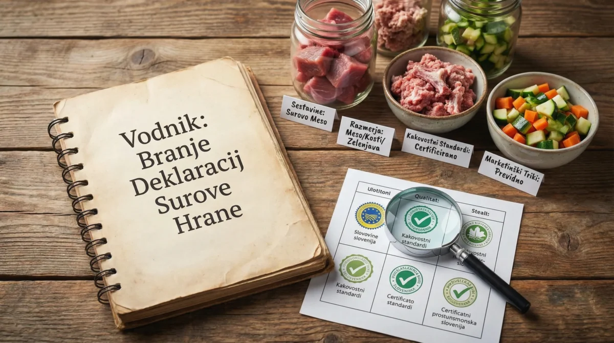 Kako brati deklaracije surove hrane: sestavine, razmerja in kakovostni standardi 1 Kako brati deklaracije surove hrane: sestavine, razmerja in kakovostni standardi